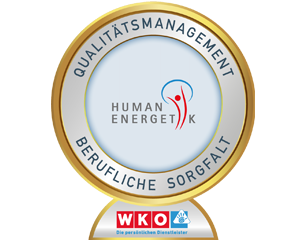 Gold-Qualitätssiegel für Humanenergetik der WKO
